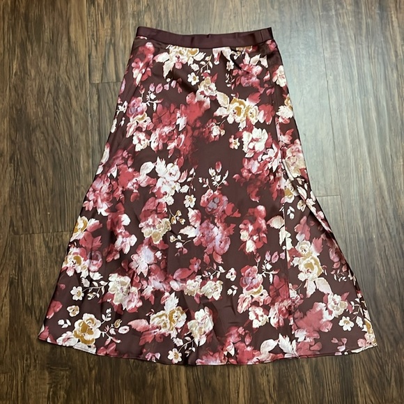 NWT Free People Sweet Talker Printed Slip skirt in Vintage Combo x Intimately S - Picture 5 of 12